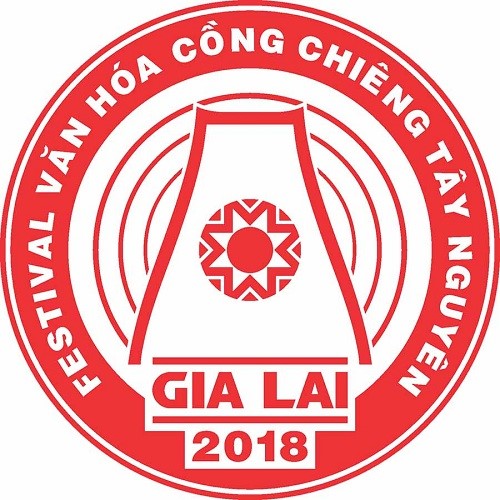 Logo Festival văn hóa cồng chiêng Tây Nguyên 2018